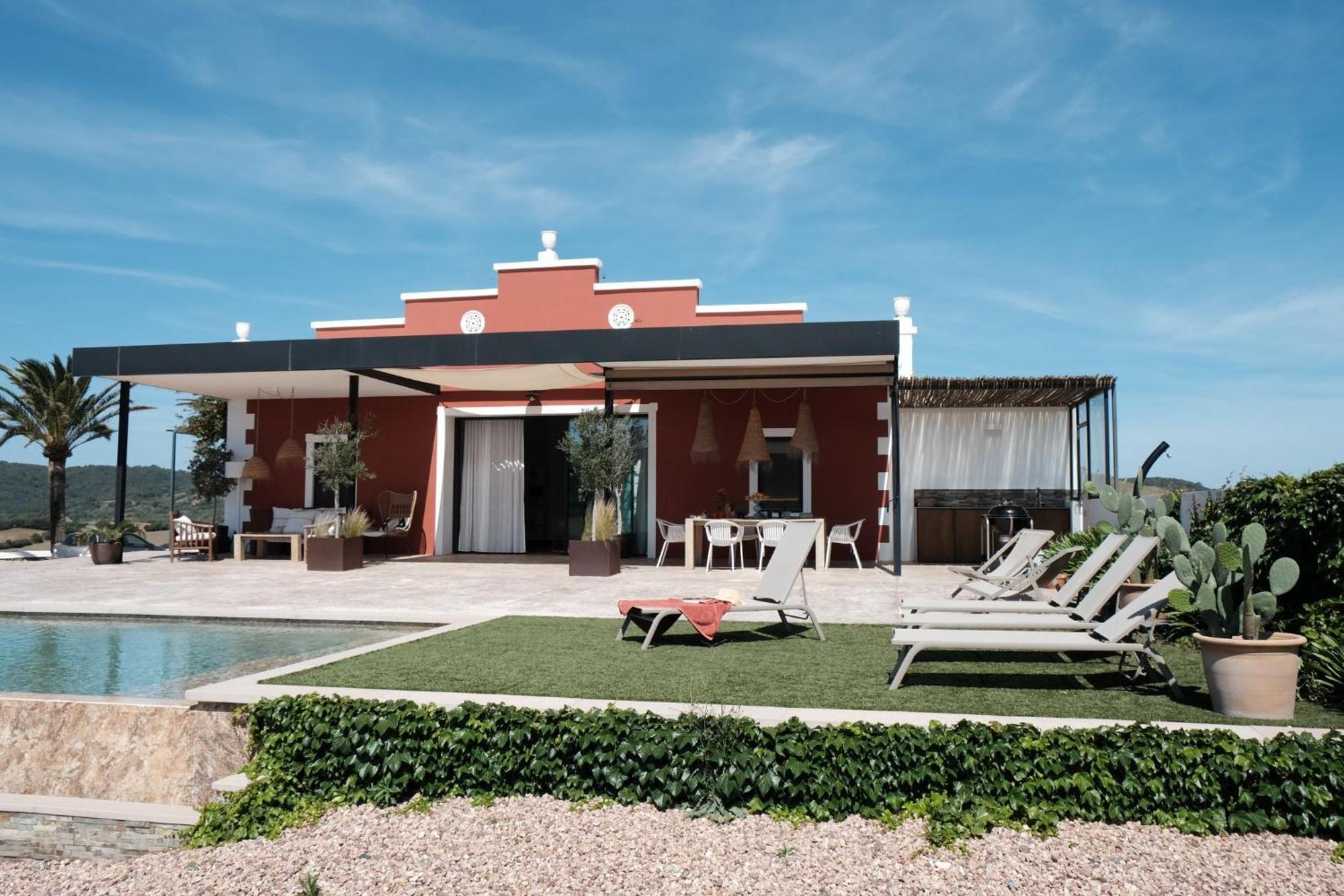 Casa Rural Bini Aumaia Es Mercadal Exterior foto